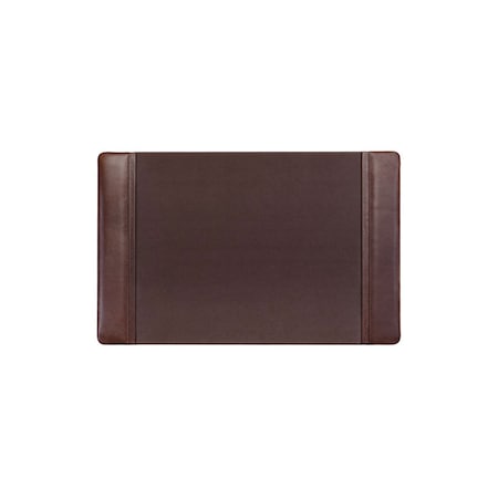Dacasso Chocolate Brown Leather 22" x 14" Desk Pad PR-3428